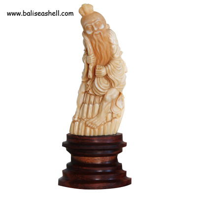 Whale Tooth Carving Ornament