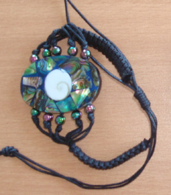 Paua Shell Bracelet (Oval)