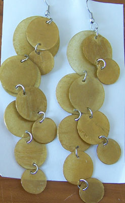 Capiz Shell Earring