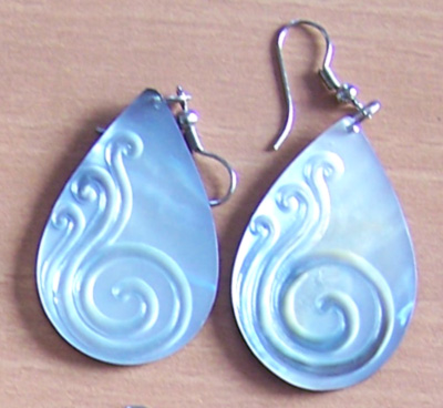 Pinctada Margaritifera Shell Earring