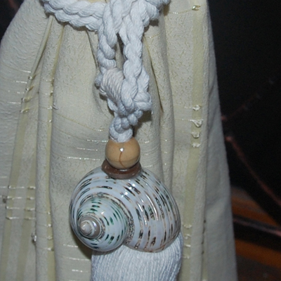Curtain Tieback Green Turbo Shell