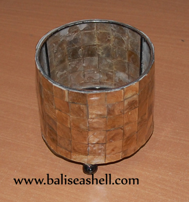 capis shell lamp box candle light
