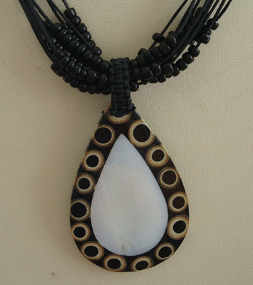 Mop Mosaic Necklace