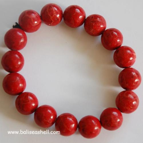 yellow mop shell necklace with bead