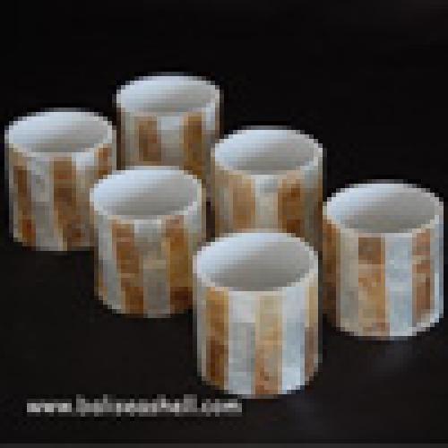 Capiz Shell Candle Lamp Box