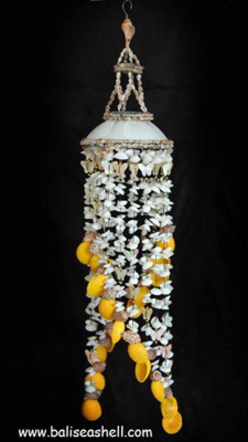 White Capis Shell Wall Lamp