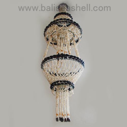 Tray White Coral with Silver Art