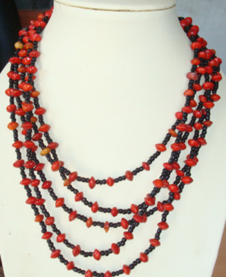 colection shell necklace