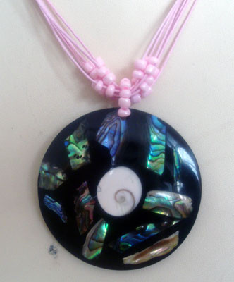 colection shell necklace