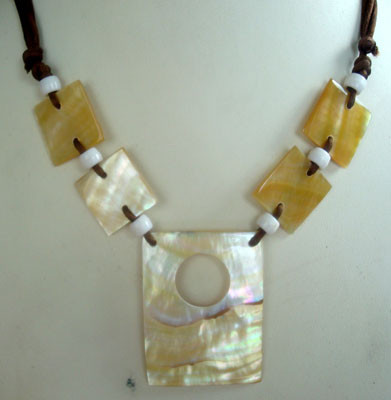 Necklace Bead Tourqese Mop